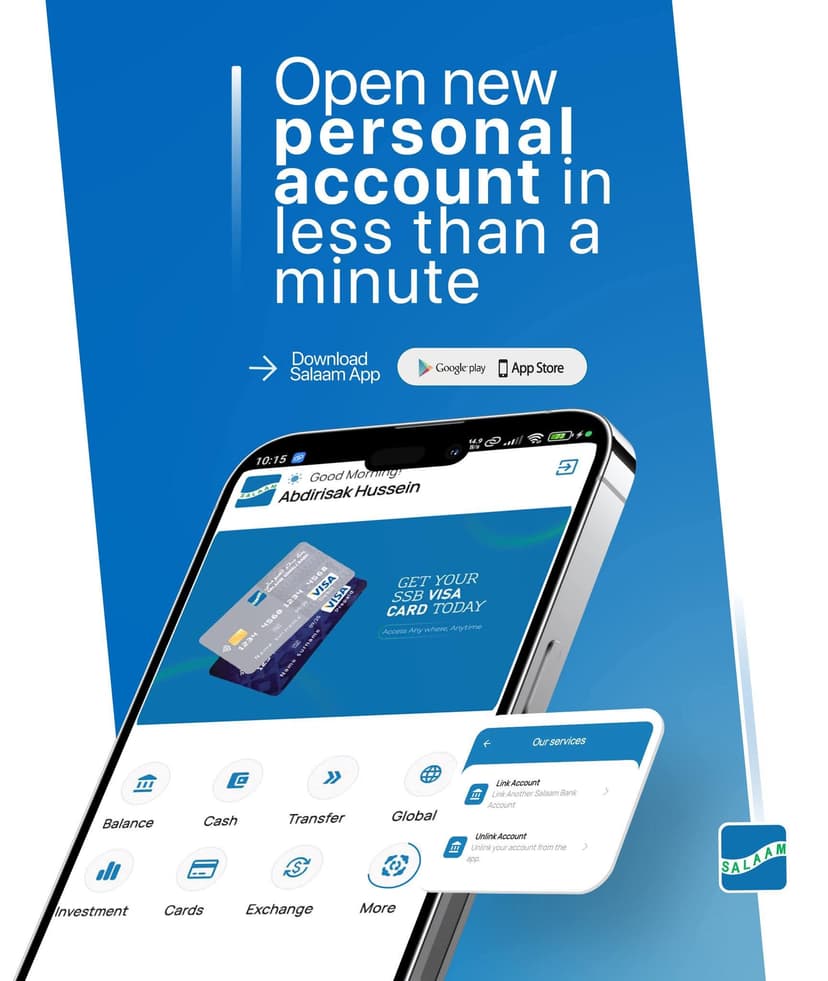 Salaam Bank Mobile App